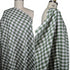 100% Linen 'Checkmate' - Hunter *Remnant 3.4m Was $115 Now $80